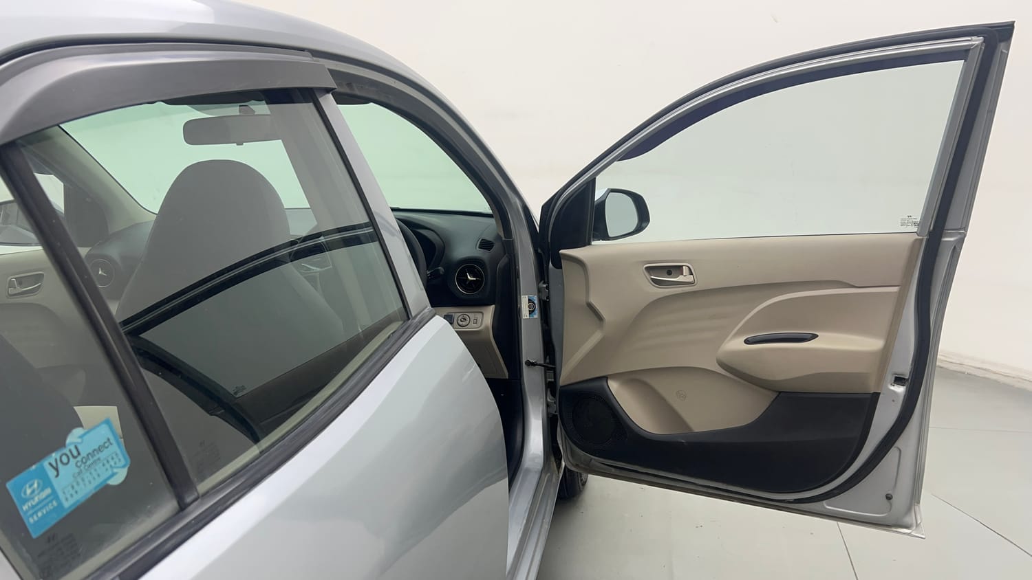 Used 2019 Hyundai Santro Sportz CNG Cng Manual interior RIGHT FRONT DOOR OPEN VIEW