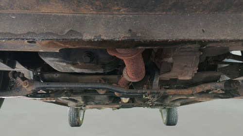 Used 2022 Tata Tiago XZ Plus Petrol Manual extra FRONT LEFT UNDERBODY VIEW