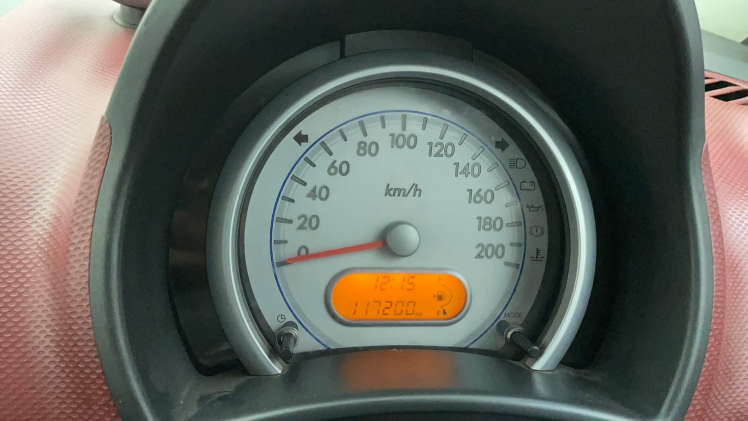 Used 2013 Maruti Suzuki Ritz Vxi BS-IV Petrol Manual interior CLUSTERMETER VIEW