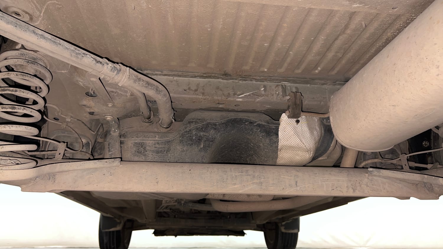 Used 2016 Ford EcoSport Titanium 1.5L TDCi Diesel Manual extra REAR UNDERBODY VIEW (TAKEN FROM REAR)