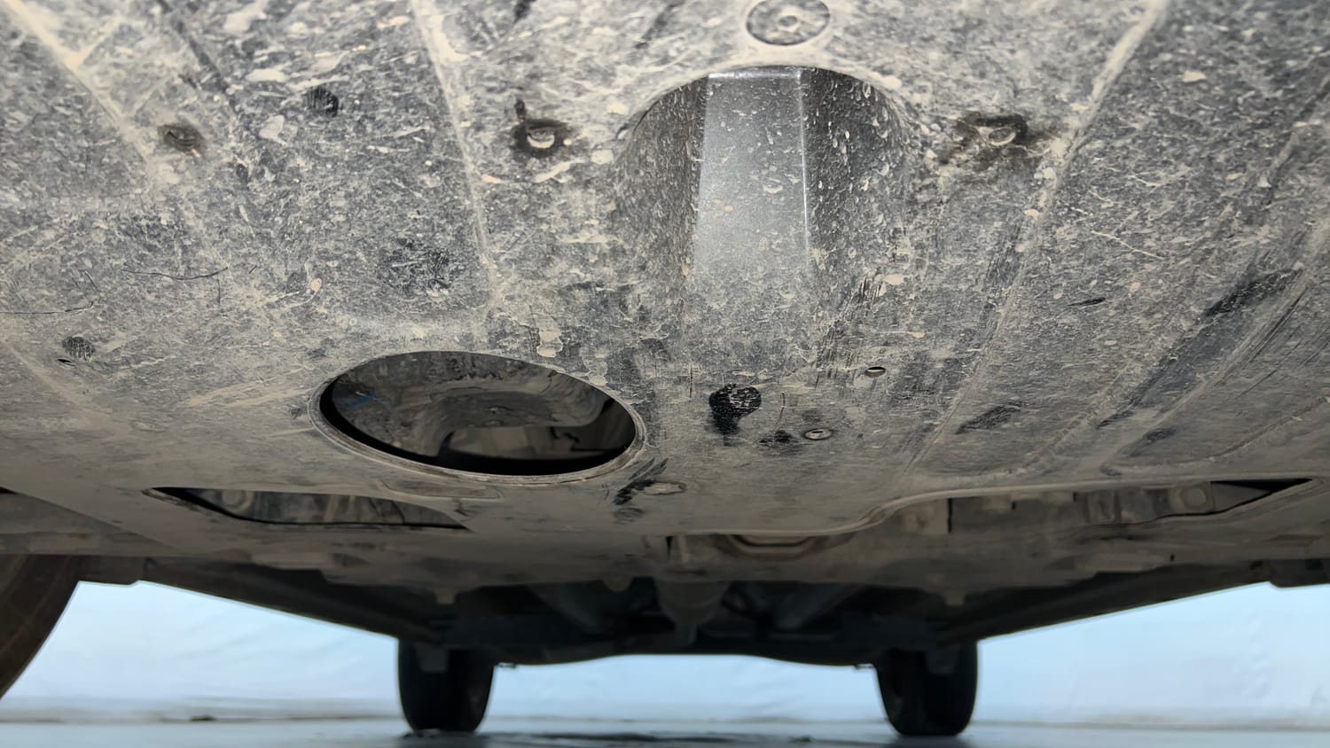 Used 2021 kia Seltos HTX 1.5 IVT Petrol Automatic extra FRONT LEFT UNDERBODY VIEW