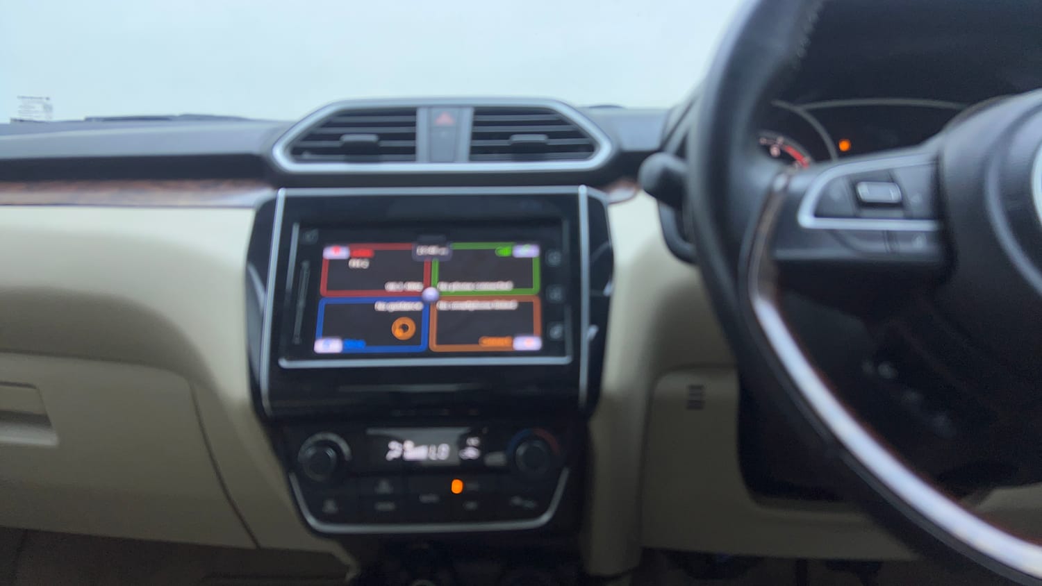 Used 2017 Maruti Suzuki Dzire ZXi Plus AMT Petrol Automatic top_features Touch screen infotainment system