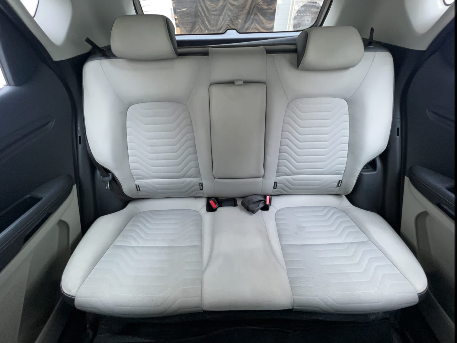 Used 2020 Kia Sonet HTX 1.0 iMT Petrol Manual interior REAR SEAT CONDITION VIEW