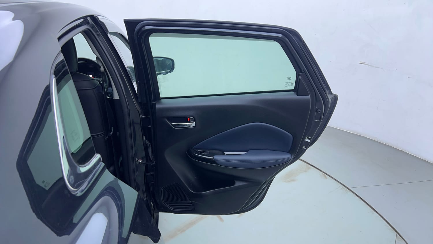 Used 2024 Maruti Suzuki Baleno Alpha AGS Petrol Automatic interior RIGHT REAR DOOR OPEN VIEW