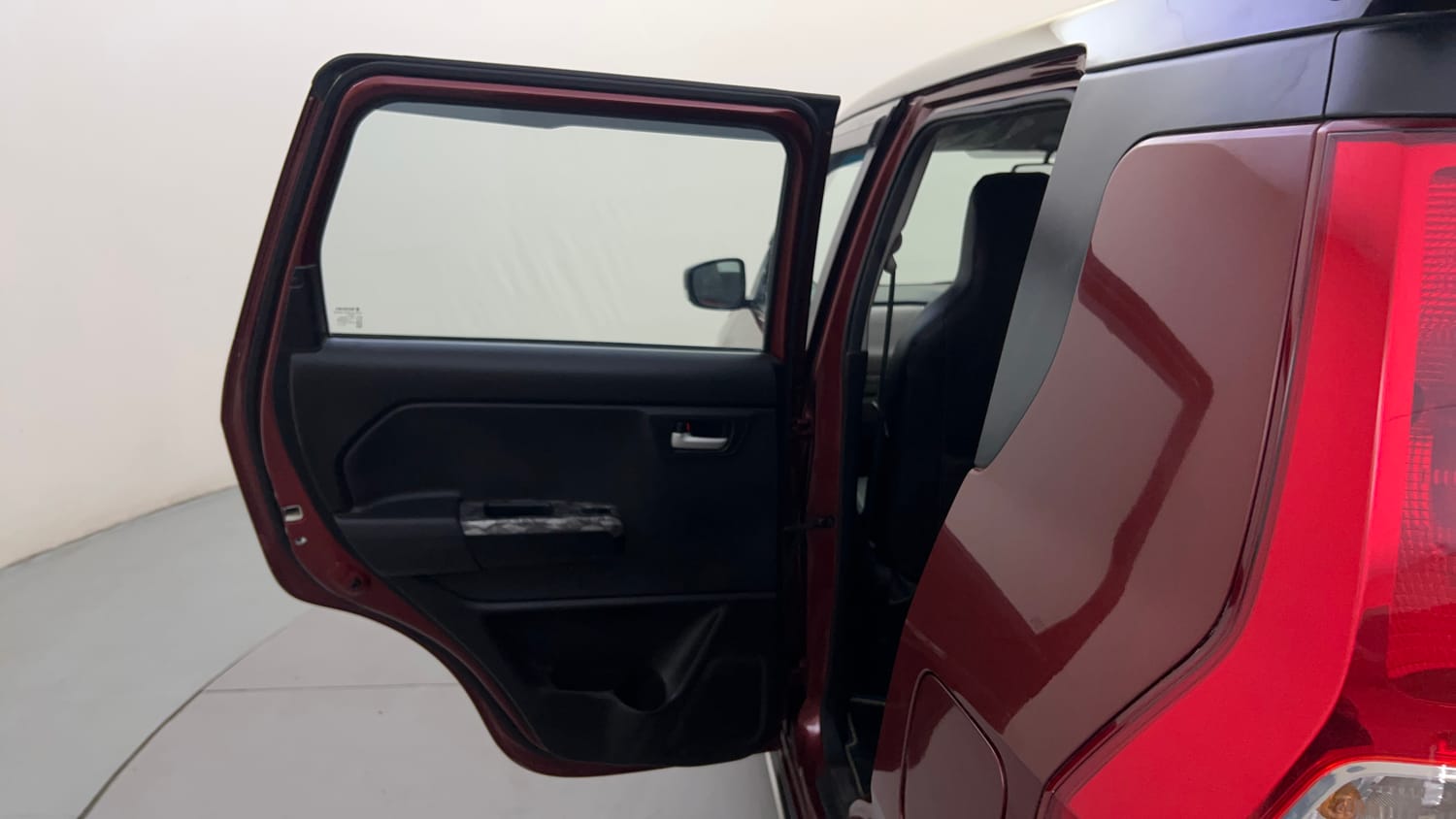 Used 2023 Maruti Suzuki Wagon R ZXI Plus 1.2 Dual Tone Petrol Manual interior LEFT REAR DOOR OPEN VIEW