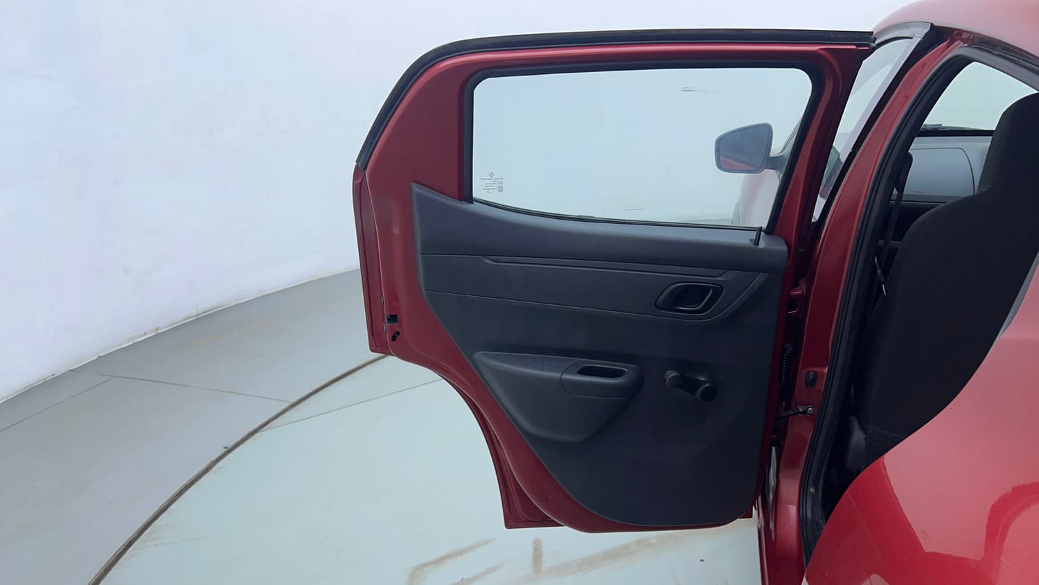 Used 2016 Renault Kwid RXT Petrol Manual interior LEFT REAR DOOR OPEN VIEW