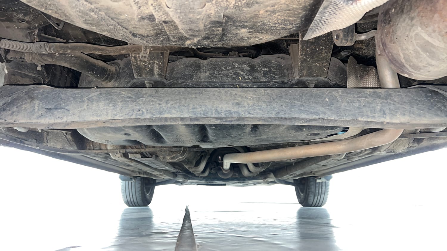 Used 2023 Hyundai Venue SX 1.2 Petrol Petrol Manual extra REAR UNDERBODY VIEW (TAKEN FROM REAR)
