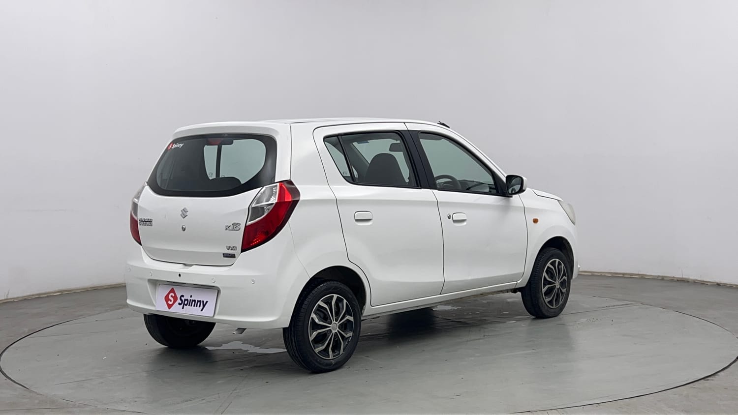 Used 2014 Maruti Suzuki Alto K10 VXi AMT Petrol Automatic exterior RIGHT REAR CORNER VIEW