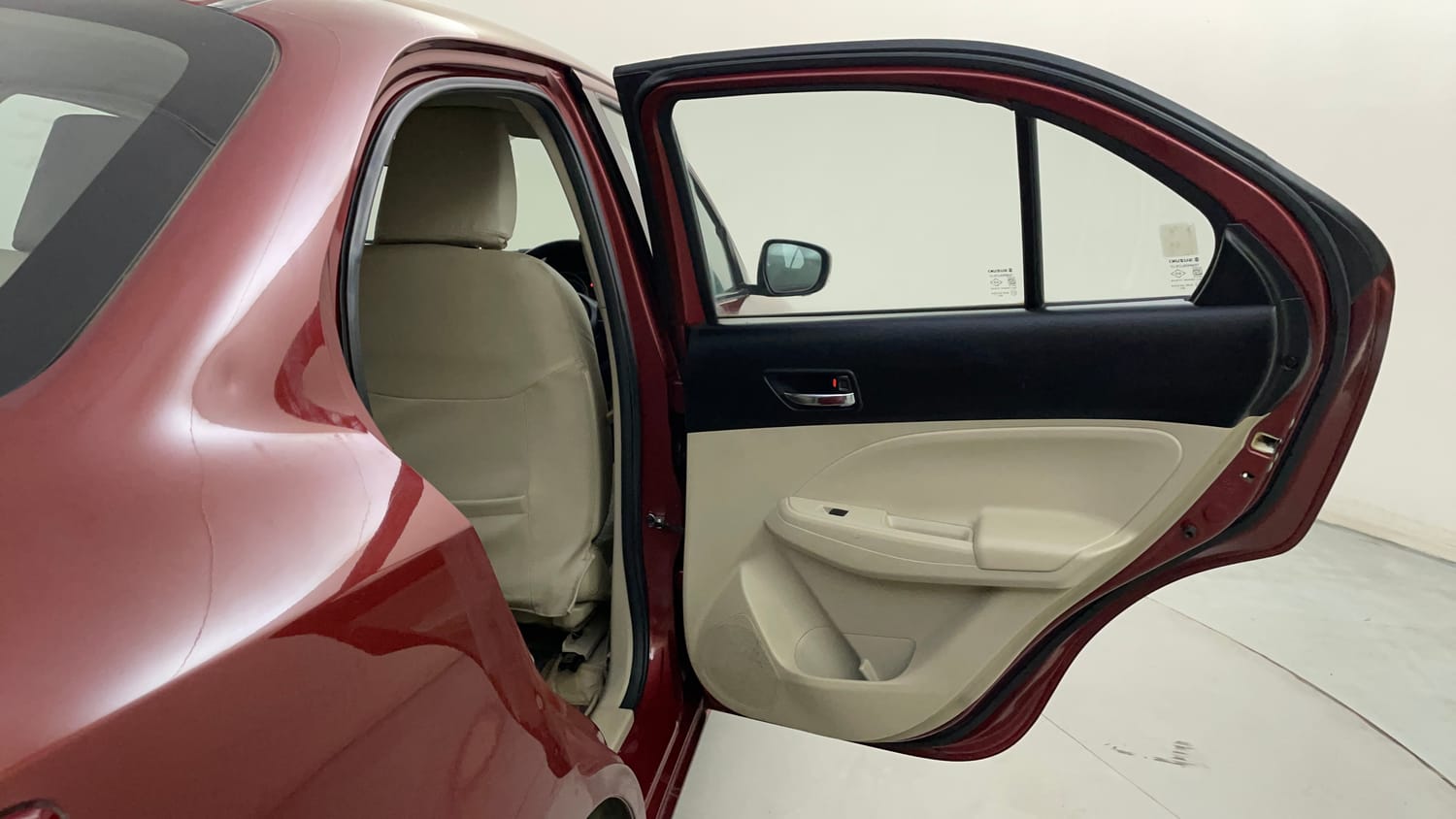 Used 2017 Maruti Suzuki Dzire VXi AMT Petrol Automatic interior RIGHT REAR DOOR OPEN VIEW