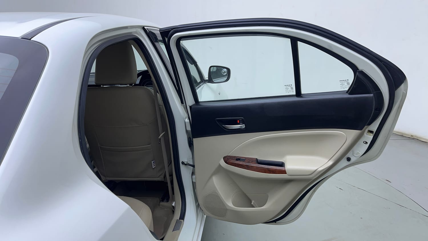 Used 2018 Maruti Suzuki Dzire ZXi Plus AMT Petrol Automatic interior RIGHT REAR DOOR OPEN VIEW