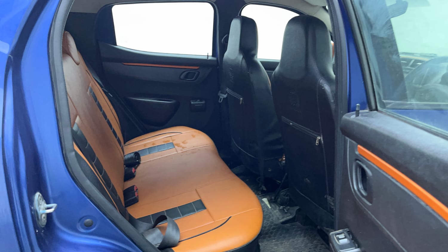 Used 2018 Renault Kwid CLIMBER 1.0 Petrol Manual interior RIGHT SIDE REAR DOOR CABIN VIEW