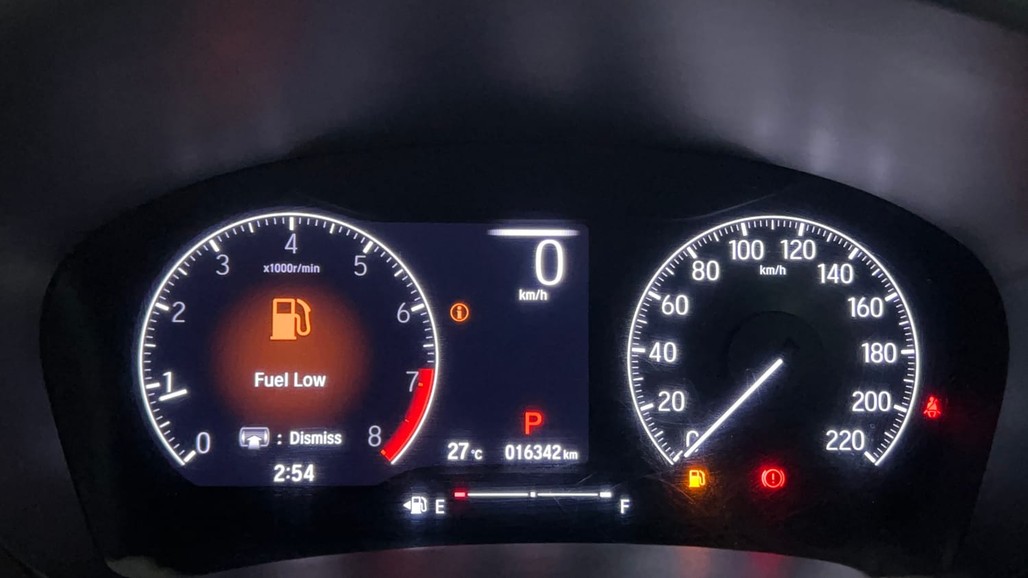 Used 2023 Honda City ZX CVT Petrol Petrol Automatic interior CLUSTERMETER VIEW
