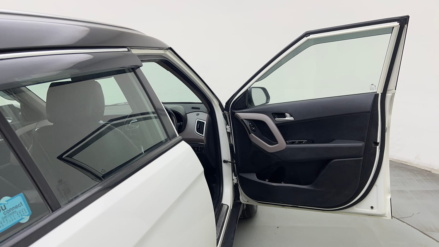 Used 2018 Hyundai Creta SX 1.6 AT Petrol Petrol Automatic interior RIGHT FRONT DOOR OPEN VIEW