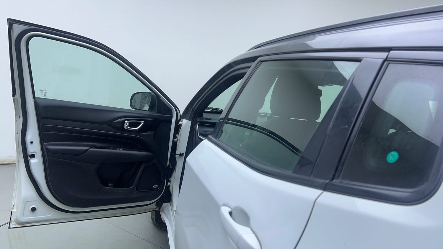 Used 2021 Jeep Compass Model S (O) Diesel 4x4 AT Diesel Automatic interior LEFT FRONT DOOR OPEN VIEW
