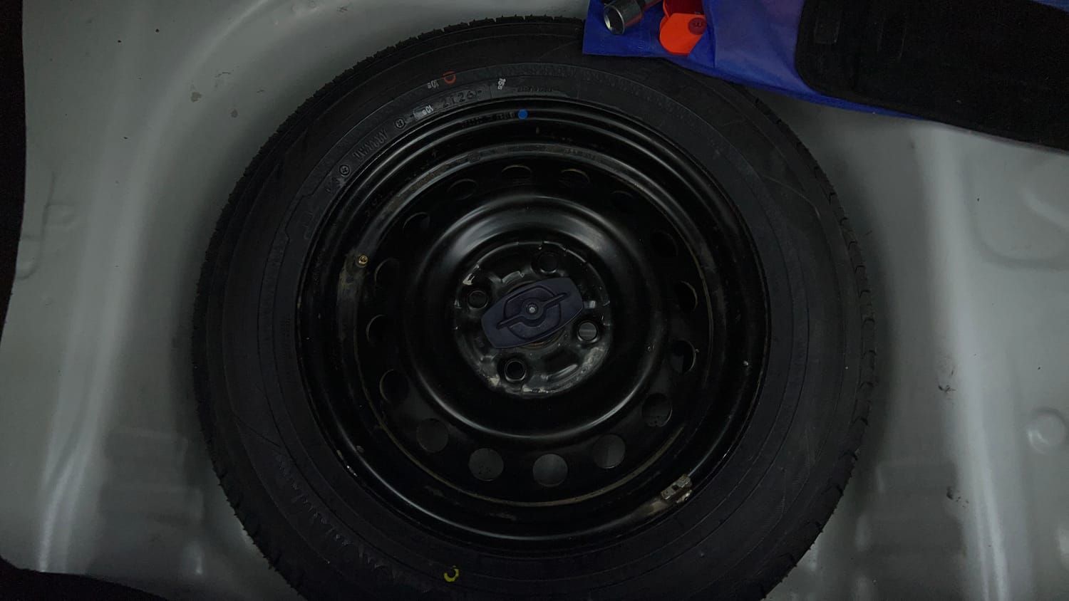 Used 2024 Maruti Suzuki Wagon R VXI 1.0 Petrol Manual tyres SPARE TYRE VIEW