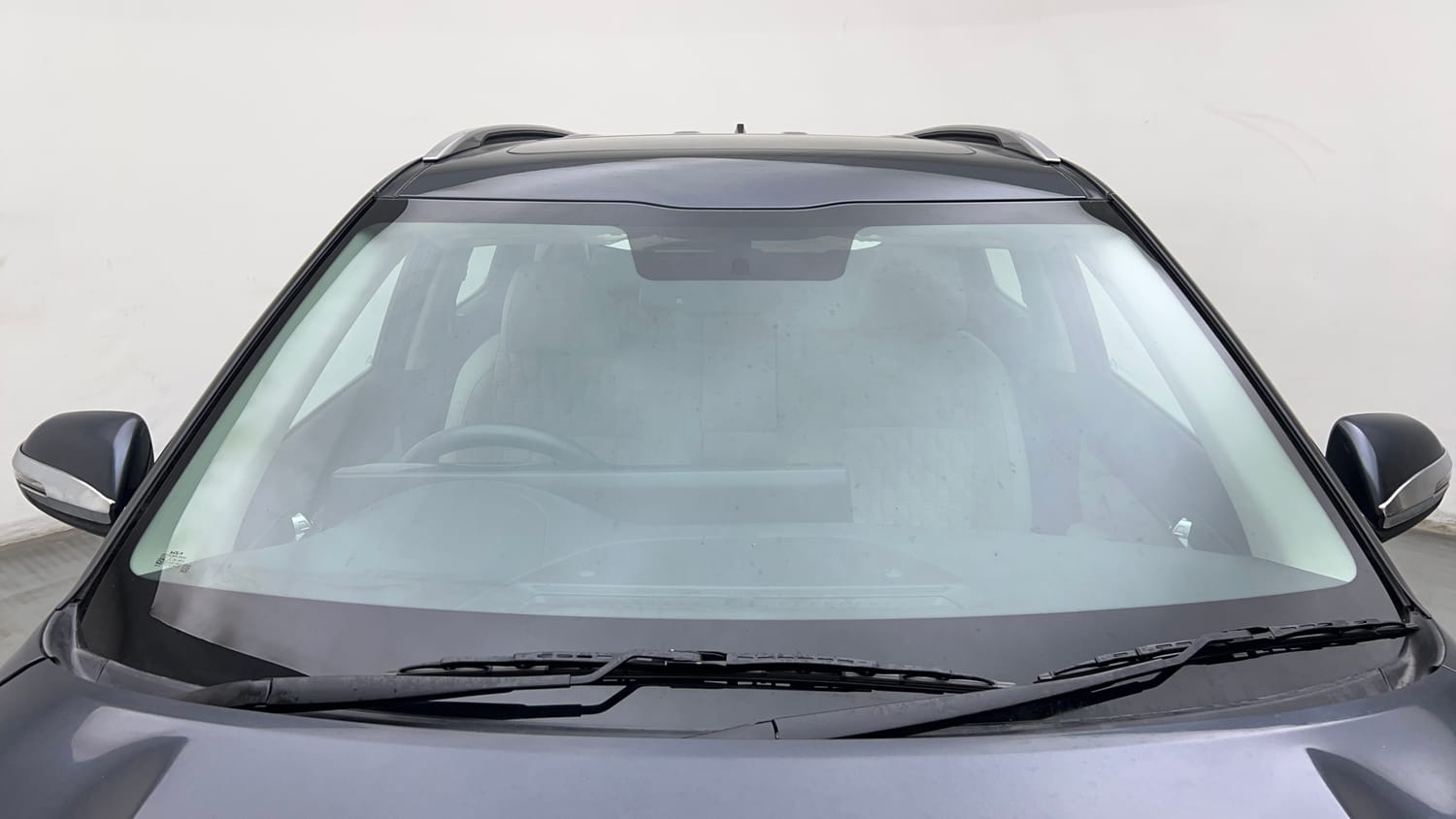 Used 2021 kia Seltos HTX 1.5 IVT Petrol Automatic exterior FRONT WINDSHIELD VIEW