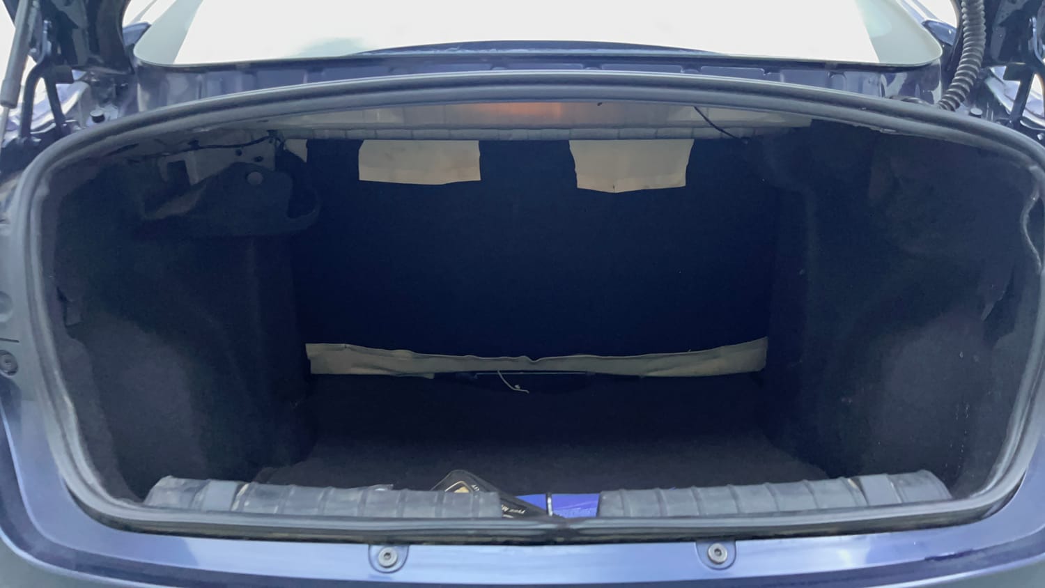 Used 2021 Tata Tigor XZA Plus Petrol Automatic interior DICKY INSIDE VIEW