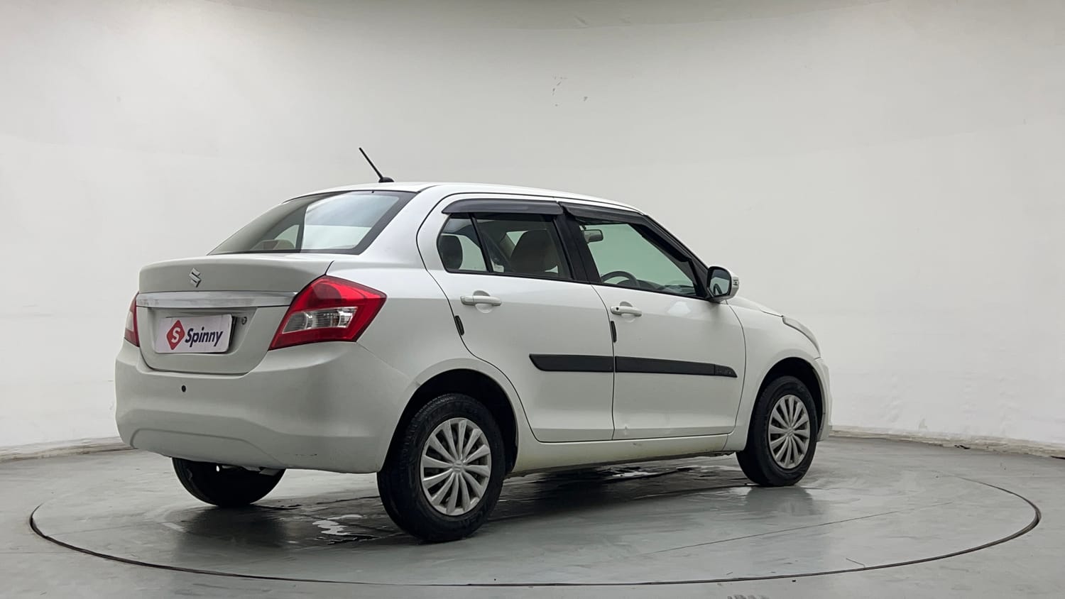 Used 2017 Maruti Suzuki Swift Dzire VXI Petrol Manual exterior RIGHT REAR CORNER VIEW