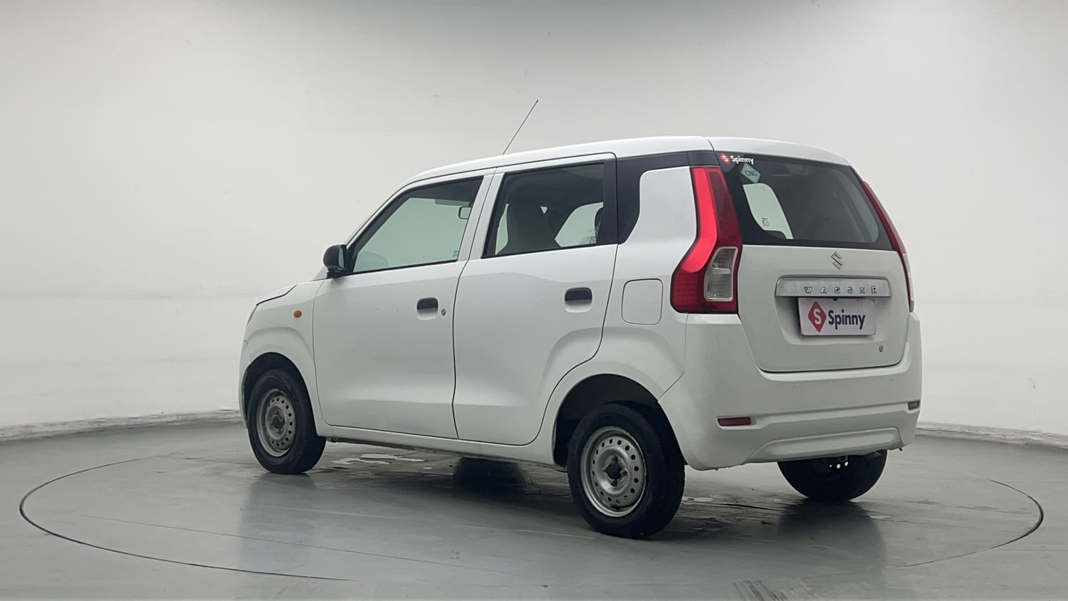 Used 2019 Maruti Suzuki Wagon R LXi 1.0 CNG Cng Manual exterior LEFT REAR CORNER VIEW