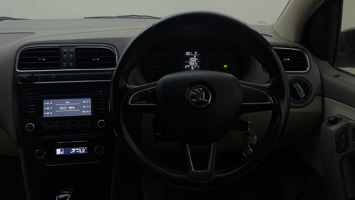 Used 2016 Skoda Rapid 1.5 TDI CR Style Plus AT Diesel Automatic interior STEERING VIEW
