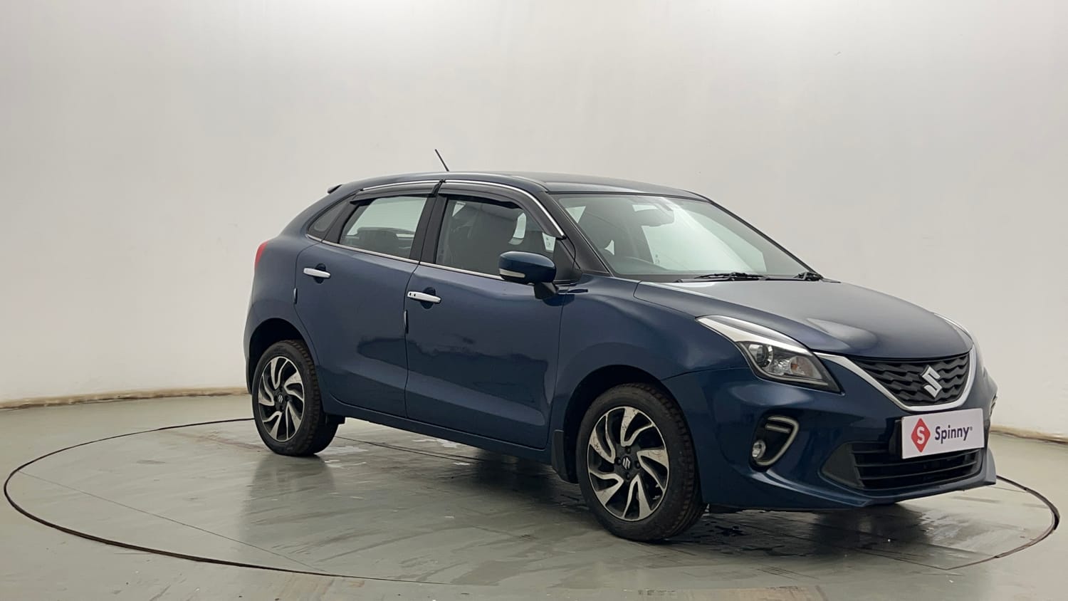 Used 2020 Maruti Suzuki Baleno Zeta Petrol Manual exterior RIGHT FRONT CORNER VIEW