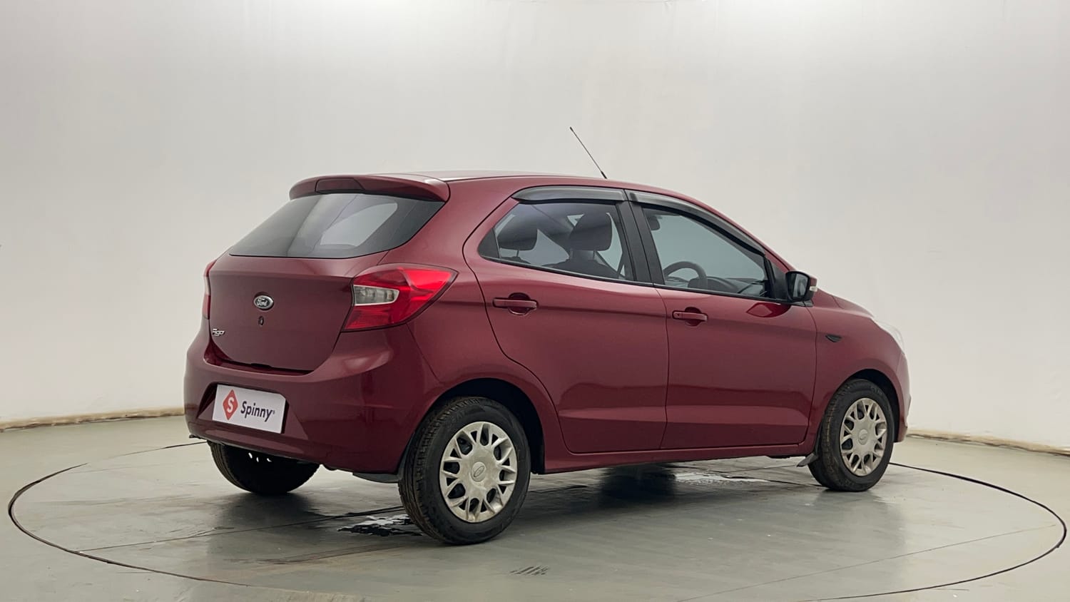 Used 2018 Ford Figo Trend 1.2 Ti-VCT Petrol Manual exterior RIGHT REAR CORNER VIEW