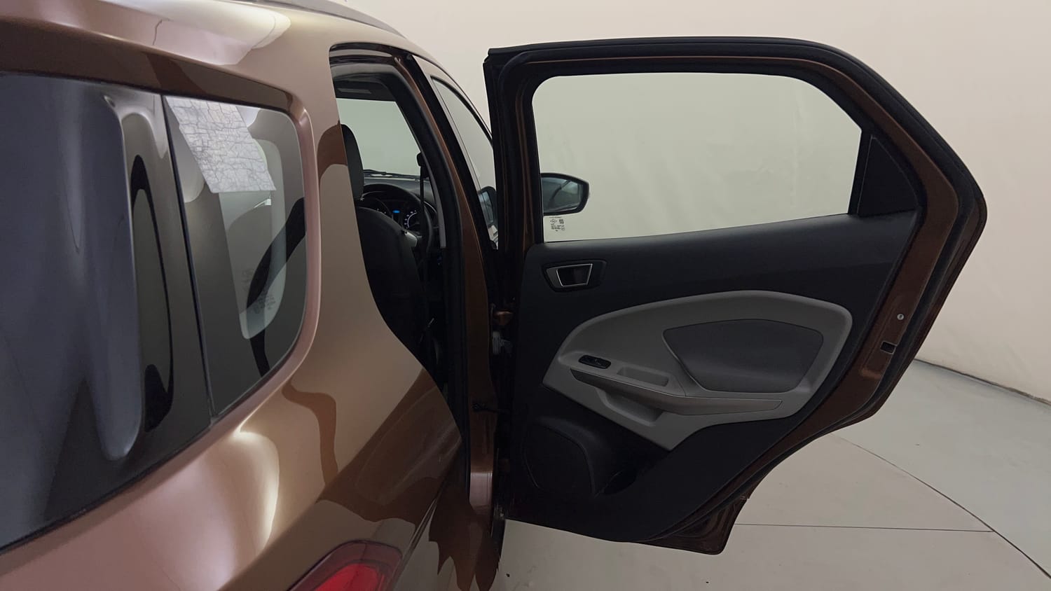 Used 2016 Ford EcoSport Titanium 1.5L TDCi Diesel Manual interior RIGHT REAR DOOR OPEN VIEW