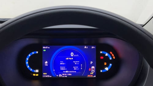 Used 2024 Tata Nexon Creative Plus 1.2 Revotron Petrol 7DCA Petrol Automatic interior CLUSTERMETER VIEW