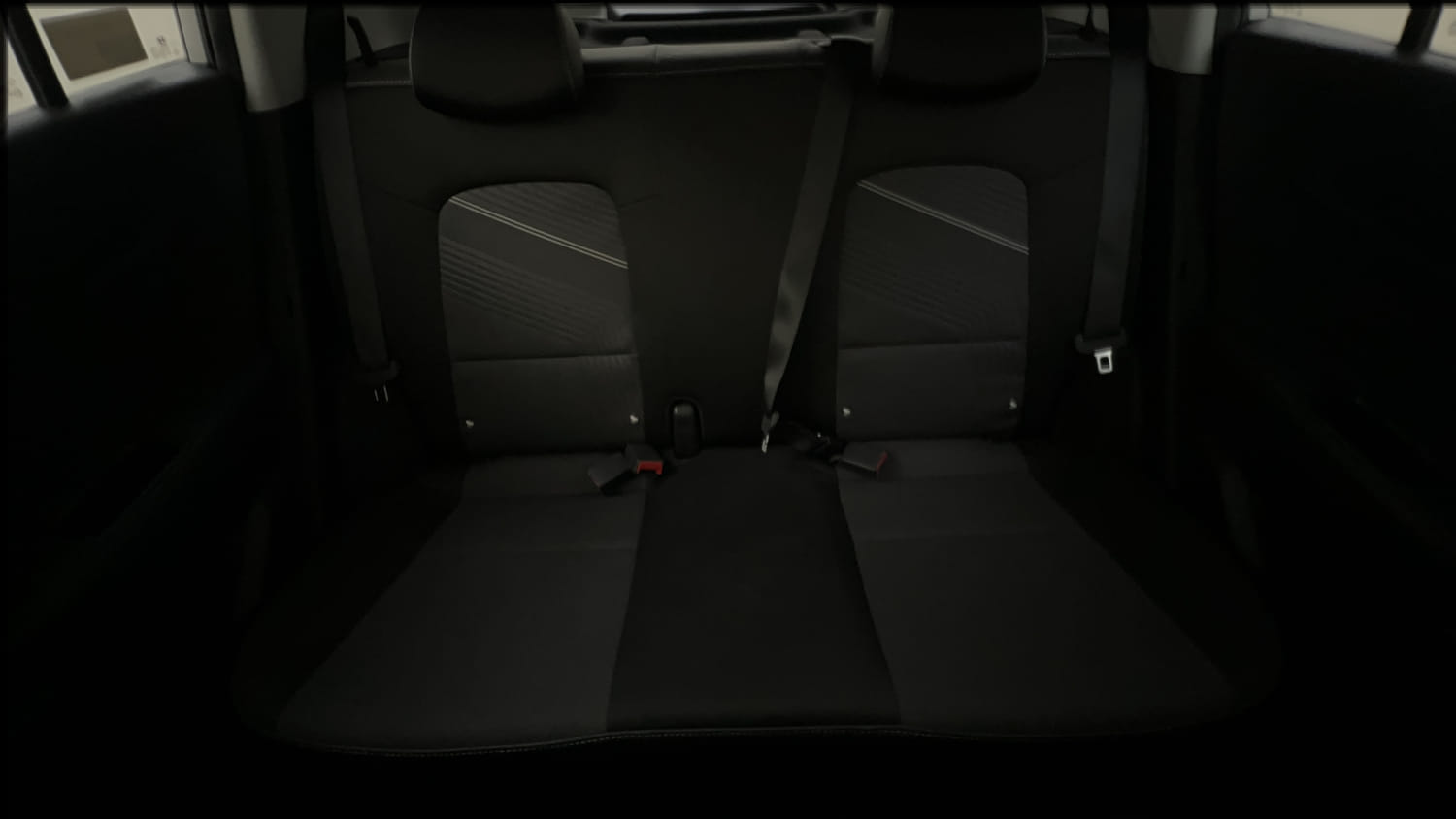 Used 2025 Hyundai Exter SX (O) Connect 1.2 AMT Petrol Automatic interior REAR SEAT CONDITION VIEW