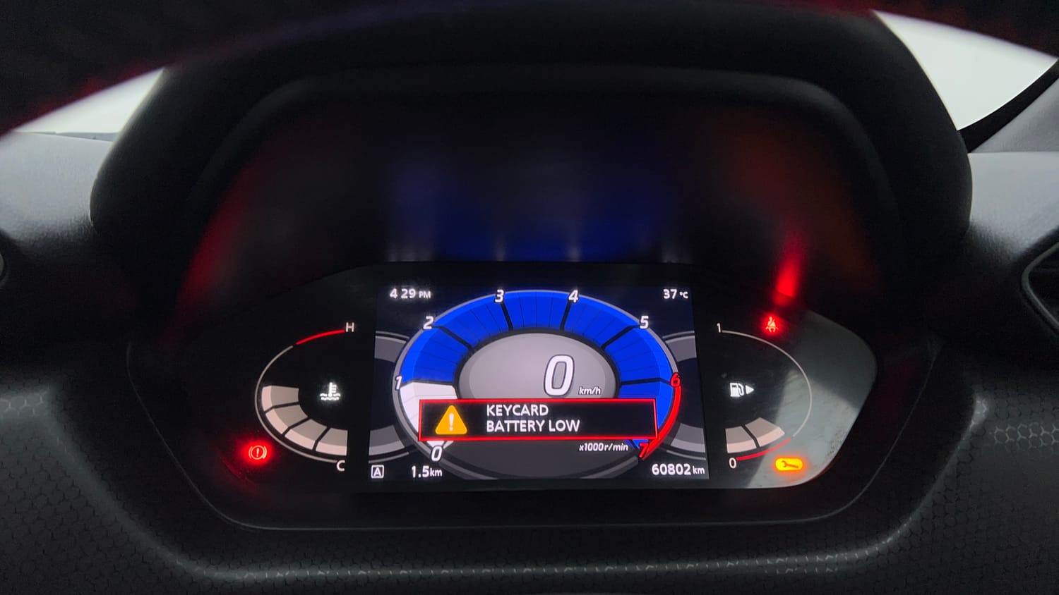 Used 2021 Nissan Magnite XV Premium Petrol + CNG(Outside Fitted) Cng Manual interior CLUSTERMETER VIEW