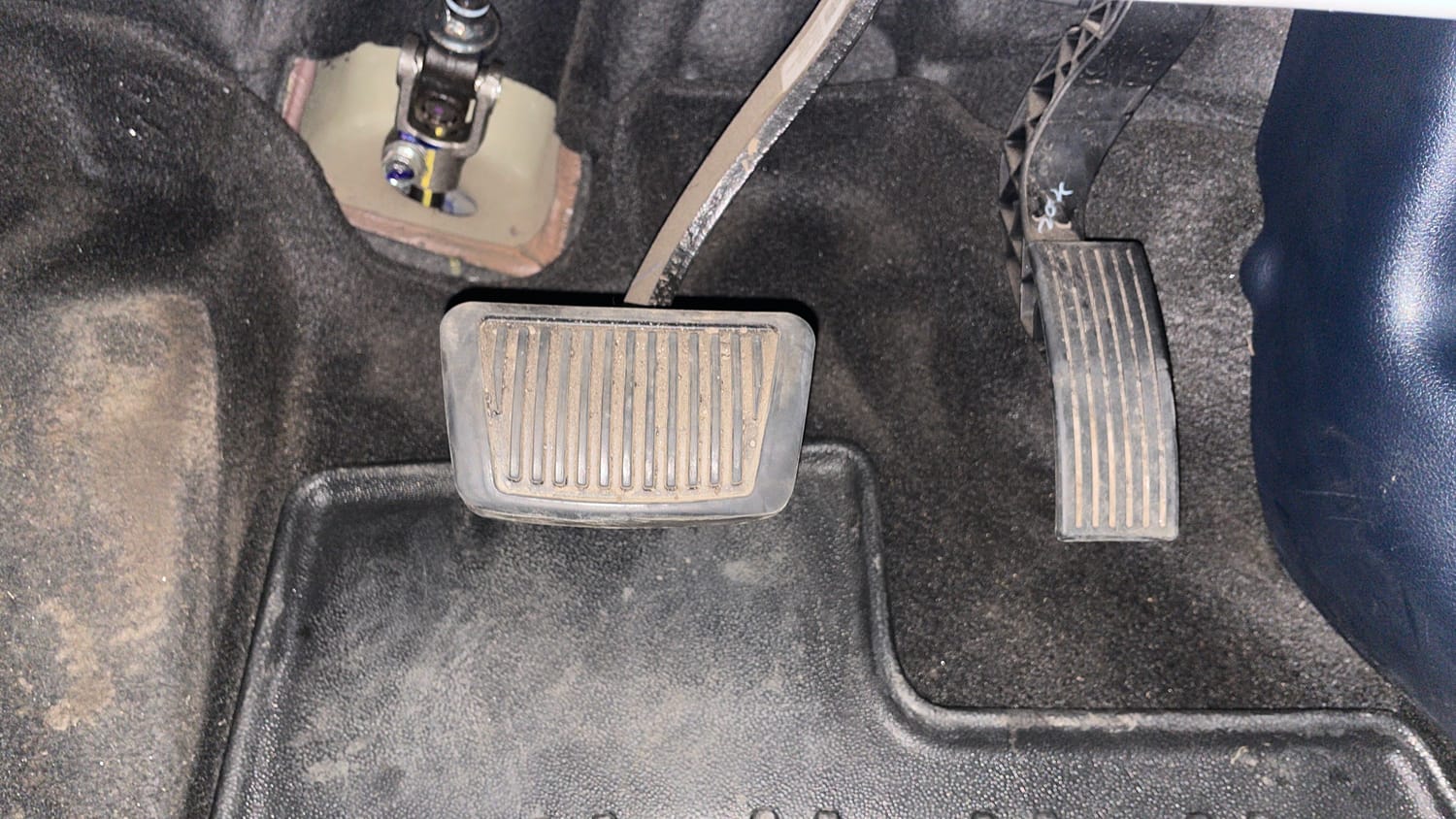 Used 2026 Hyundai Exter 1.2 Kappa Petrol AMT HX 3 Petrol Automatic interior PEDALS VIEW