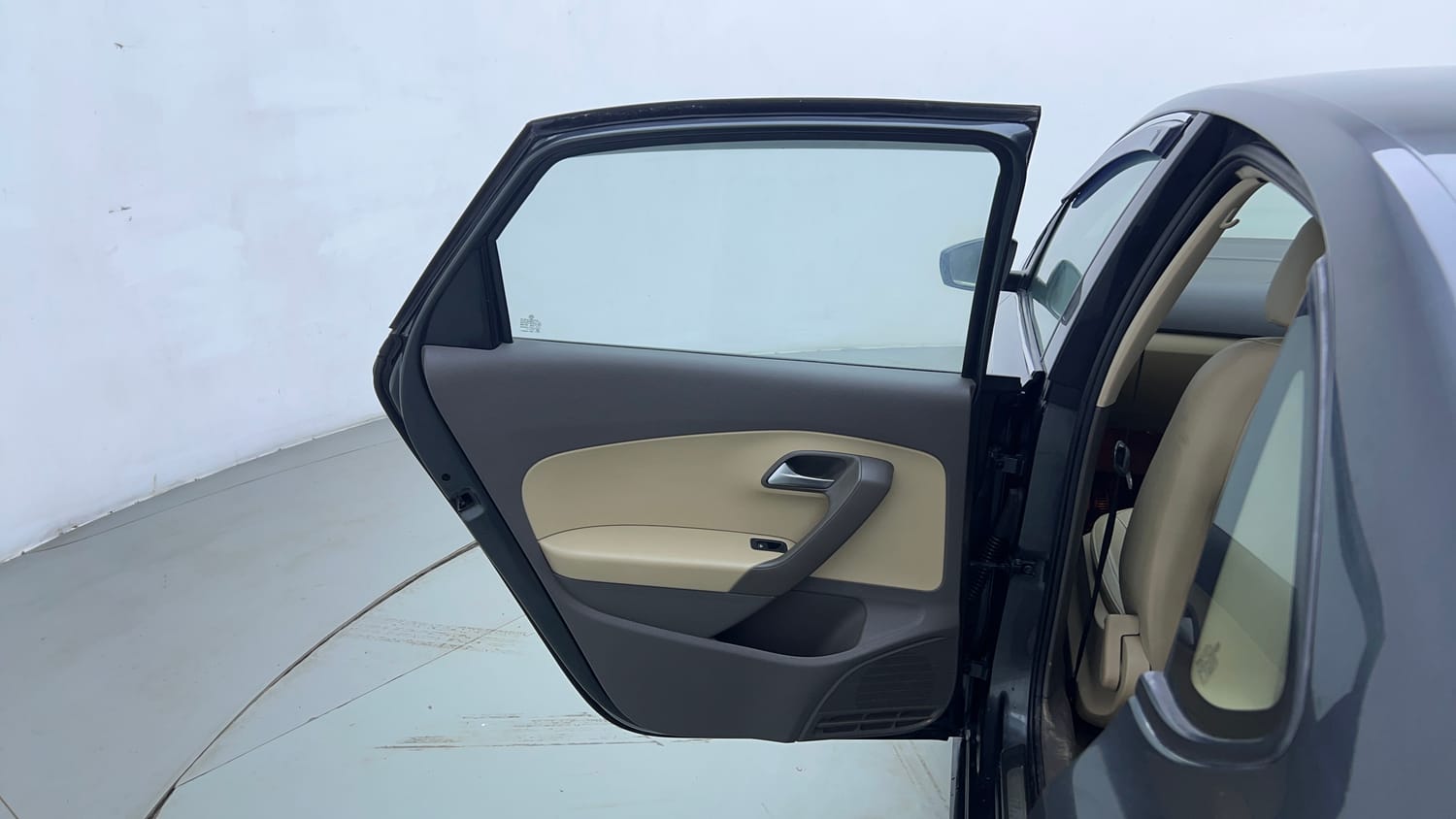 Used 2016 Volkswagen Vento Highline Petrol AT Petrol Automatic interior LEFT REAR DOOR OPEN VIEW