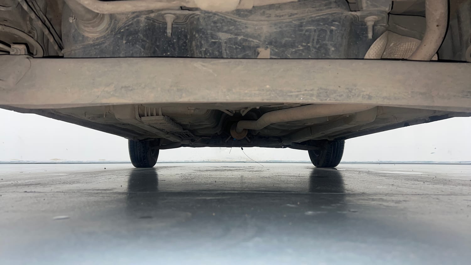 Used 2022 hyundai Santro Sportz Executive CNG Cng Manual extra REAR UNDERBODY VIEW (TAKEN FROM REAR)