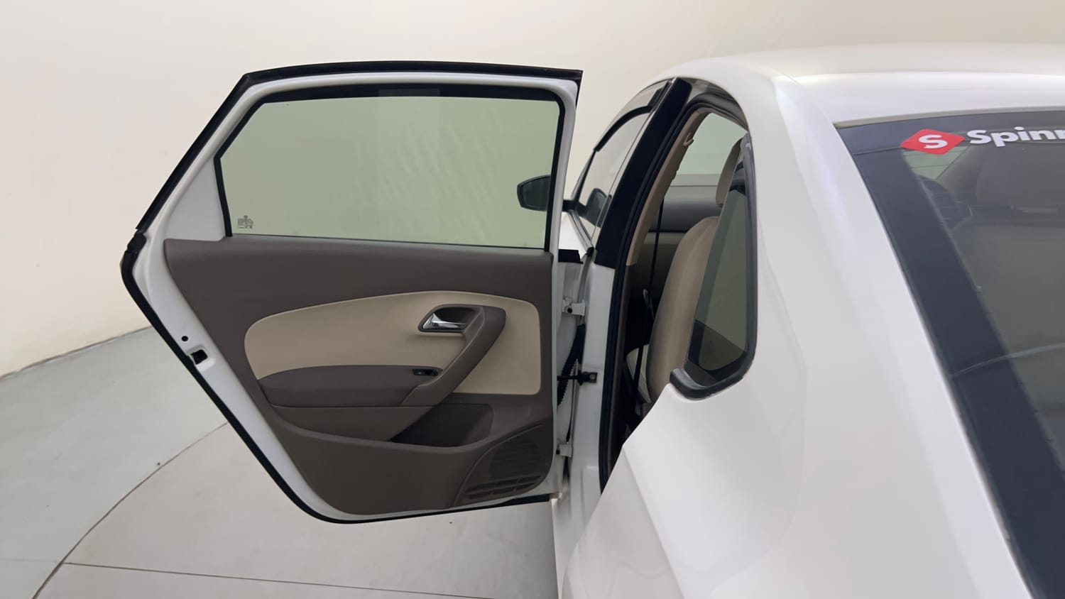 Used 2016 Skoda Rapid 1.5 TDI CR Style Plus AT Diesel Automatic interior LEFT REAR DOOR OPEN VIEW