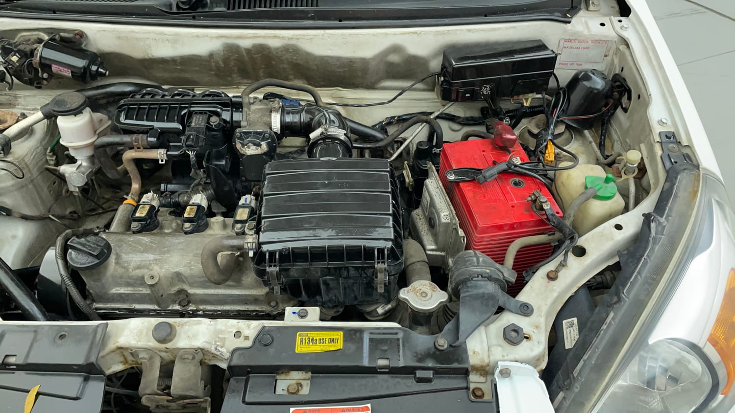 Used 2017 Maruti Suzuki Alto 800 LXi Petrol Manual engine ENGINE LEFT SIDE VIEW