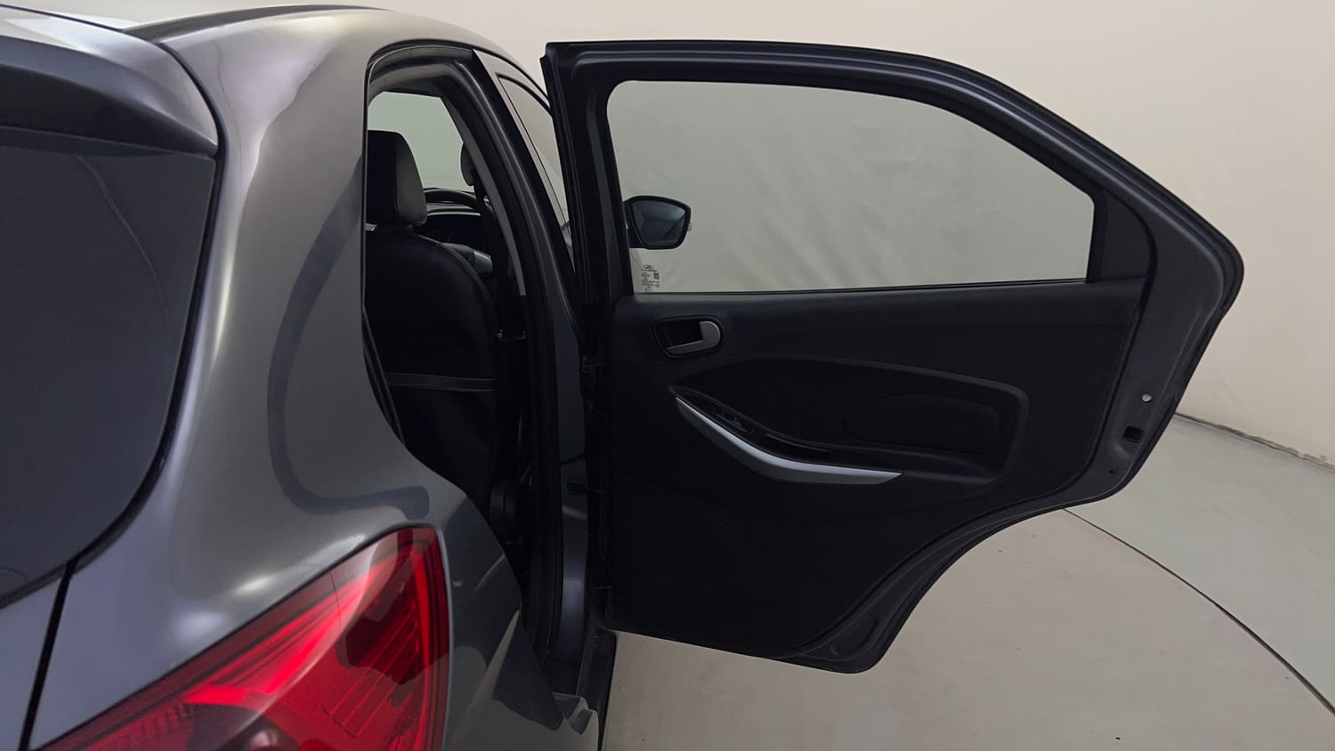 Used 2016 Ford Figo Titanium 1.5 Ti-VCT AT Petrol Automatic interior RIGHT REAR DOOR OPEN VIEW