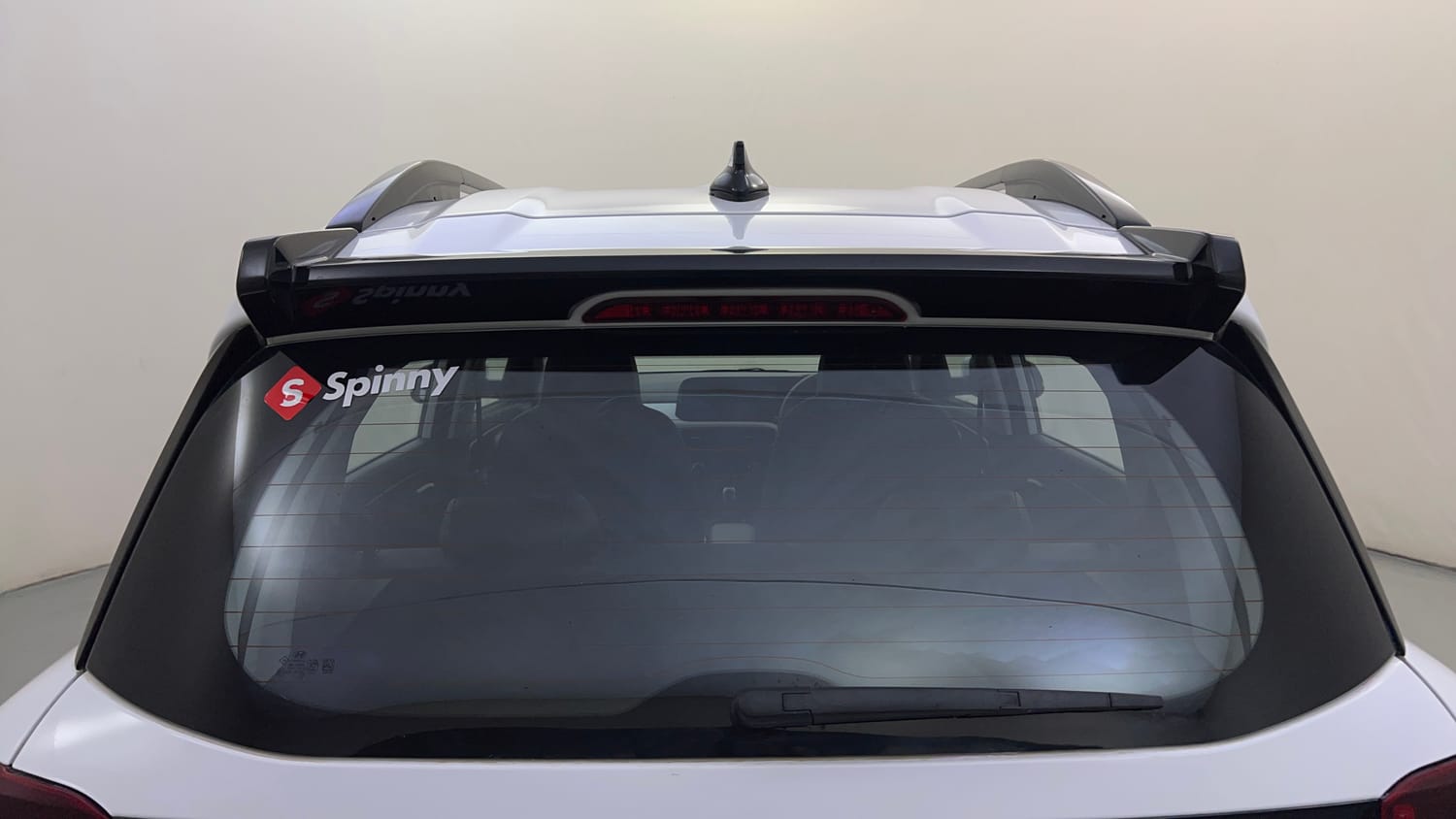 Used 2025 Hyundai Exter SX (O) Connect 1.2 AMT Petrol Automatic exterior BACK WINDSHIELD VIEW