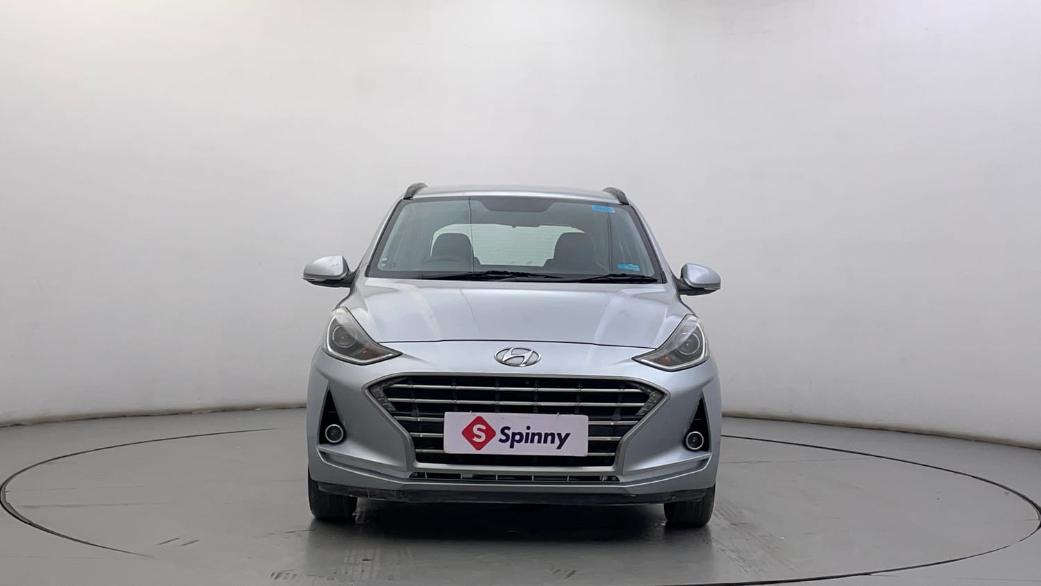 Used 2020 Hyundai Grand i10 Nios Sportz AMT 1.2 Kappa VTVT Petrol Automatic exterior FRONT VIEW