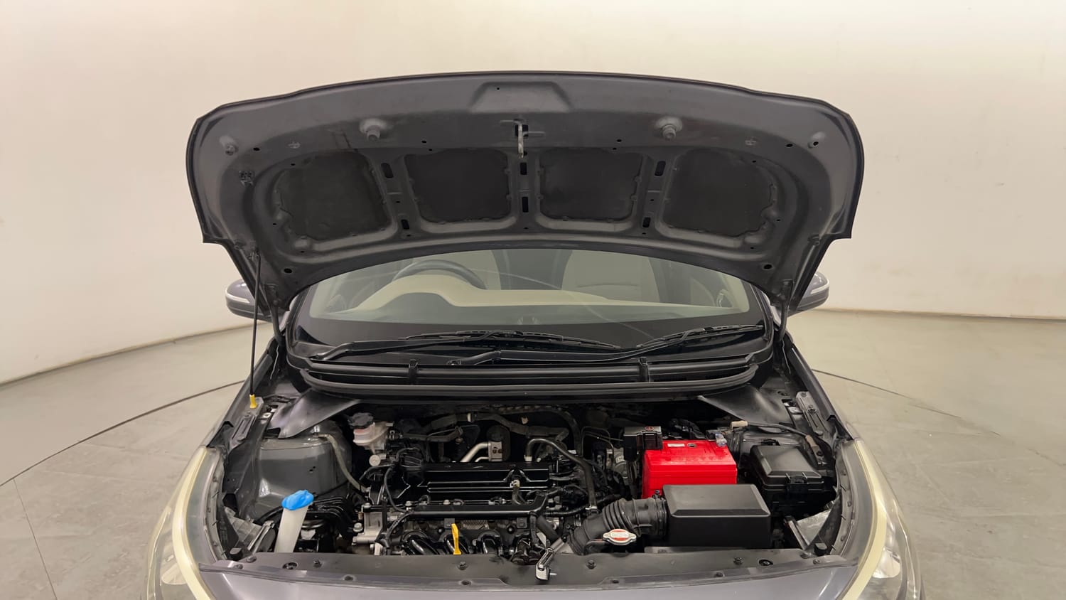 Used 2017 Hyundai Elite i20 Sportz 1.2 Petrol Manual engine ENGINE & BONNET OPEN FRONT VIEW