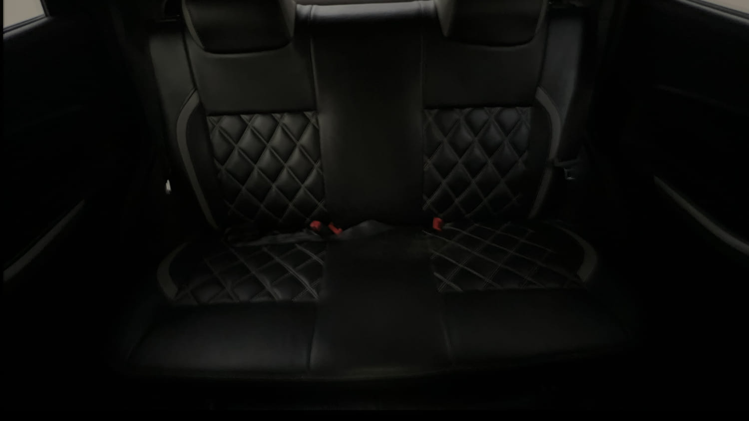 Used 2016 Ford Figo Titanium 1.5 Ti-VCT AT Petrol Automatic interior REAR SEAT CONDITION VIEW
