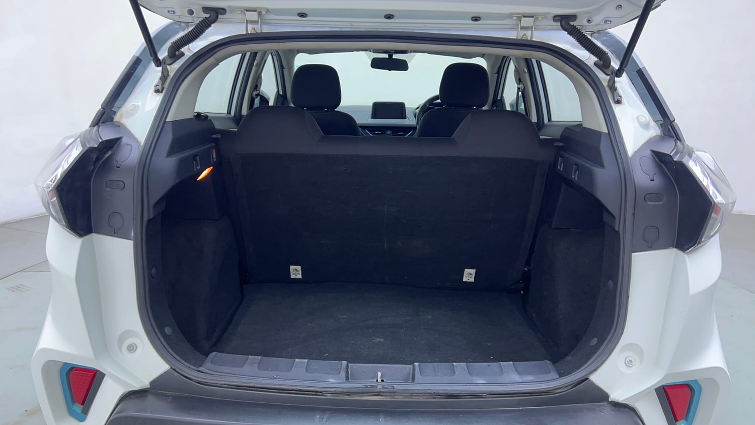 Used 2021 Tata Nexon EV XZ Plus Electric Automatic interior DICKY INSIDE VIEW
