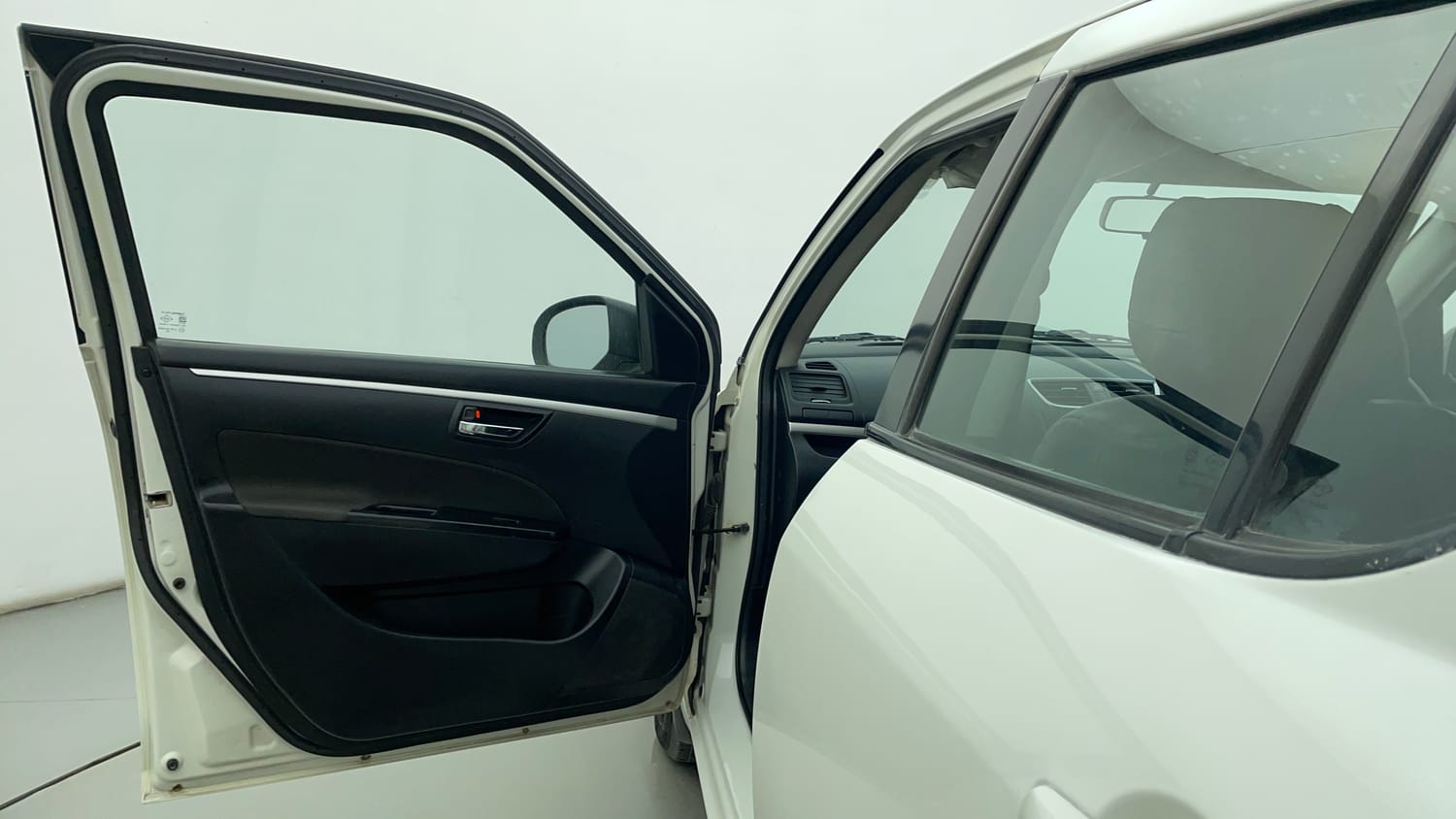 Used 2014 Maruti Suzuki Swift VXi Petrol Manual interior LEFT FRONT DOOR OPEN VIEW
