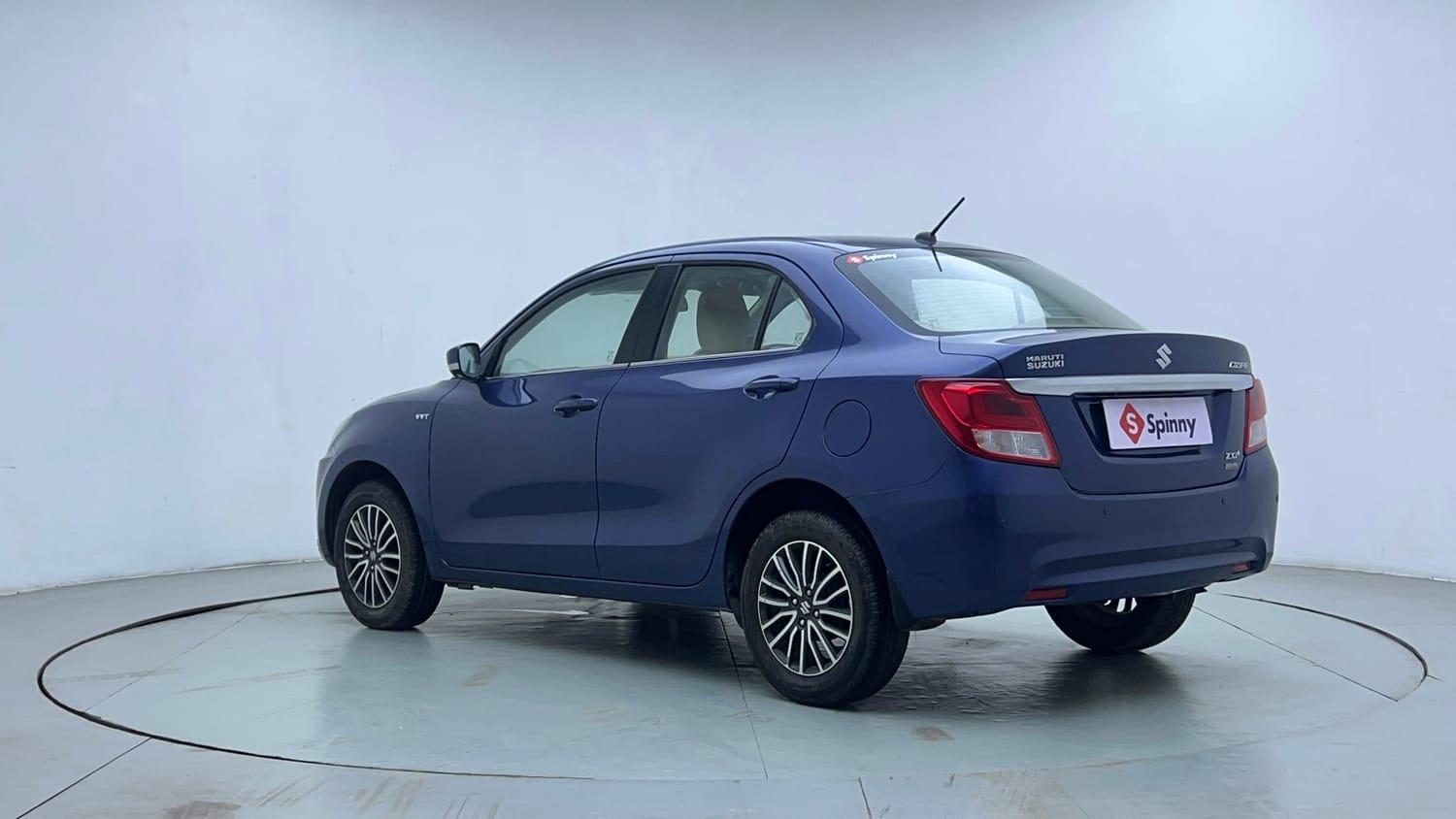 Used 2017 Maruti Suzuki Dzire ZXi Plus AMT Petrol Automatic exterior LEFT REAR CORNER VIEW