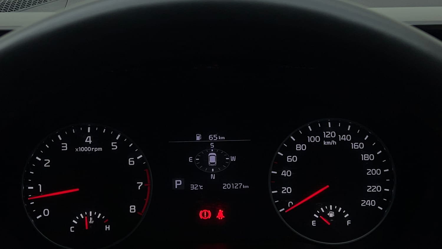 Used 2021 kia Seltos HTX 1.5 IVT Petrol Automatic interior CLUSTERMETER VIEW