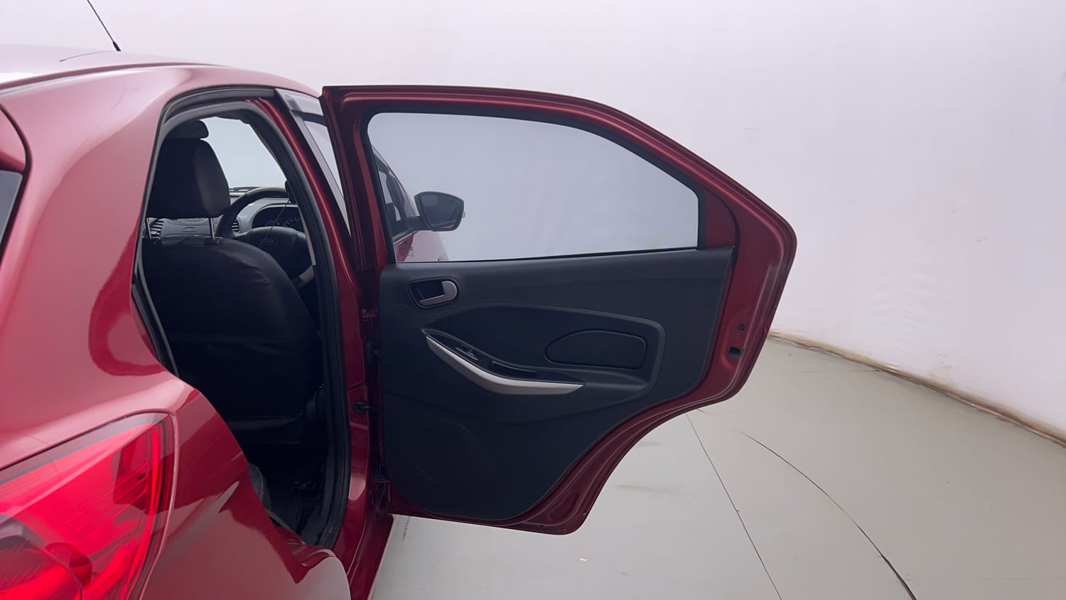 Used 2018 Ford Figo Trend 1.2 Ti-VCT Petrol Manual interior RIGHT REAR DOOR OPEN VIEW
