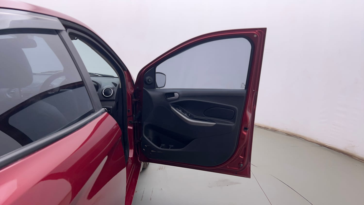 Used 2018 Ford Figo Trend 1.2 Ti-VCT Petrol Manual interior RIGHT FRONT DOOR OPEN VIEW