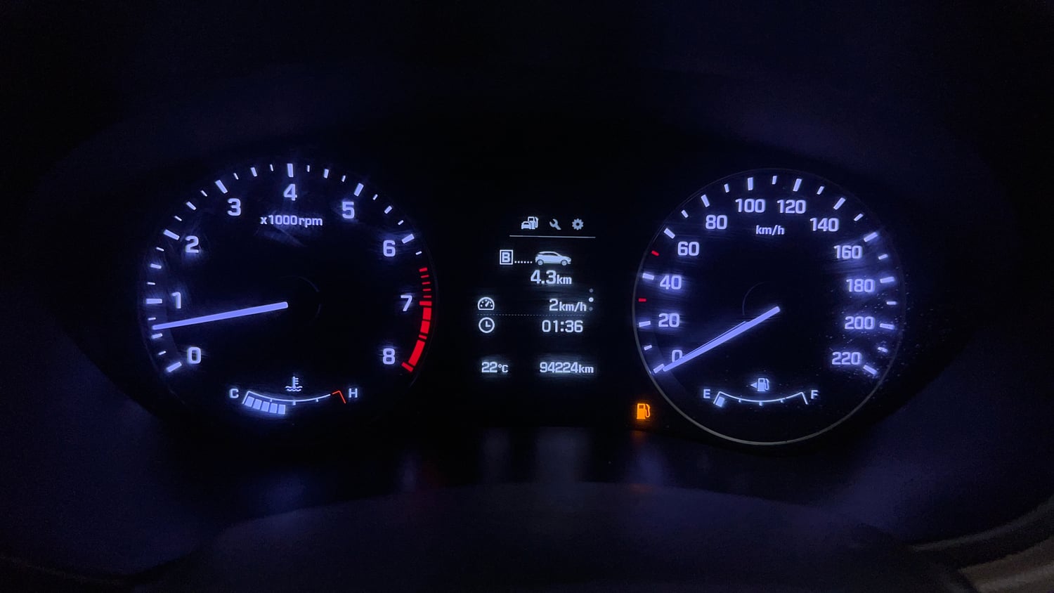Used 2015 Hyundai Elite i20 Asta 1.2 Petrol Manual interior CLUSTERMETER VIEW