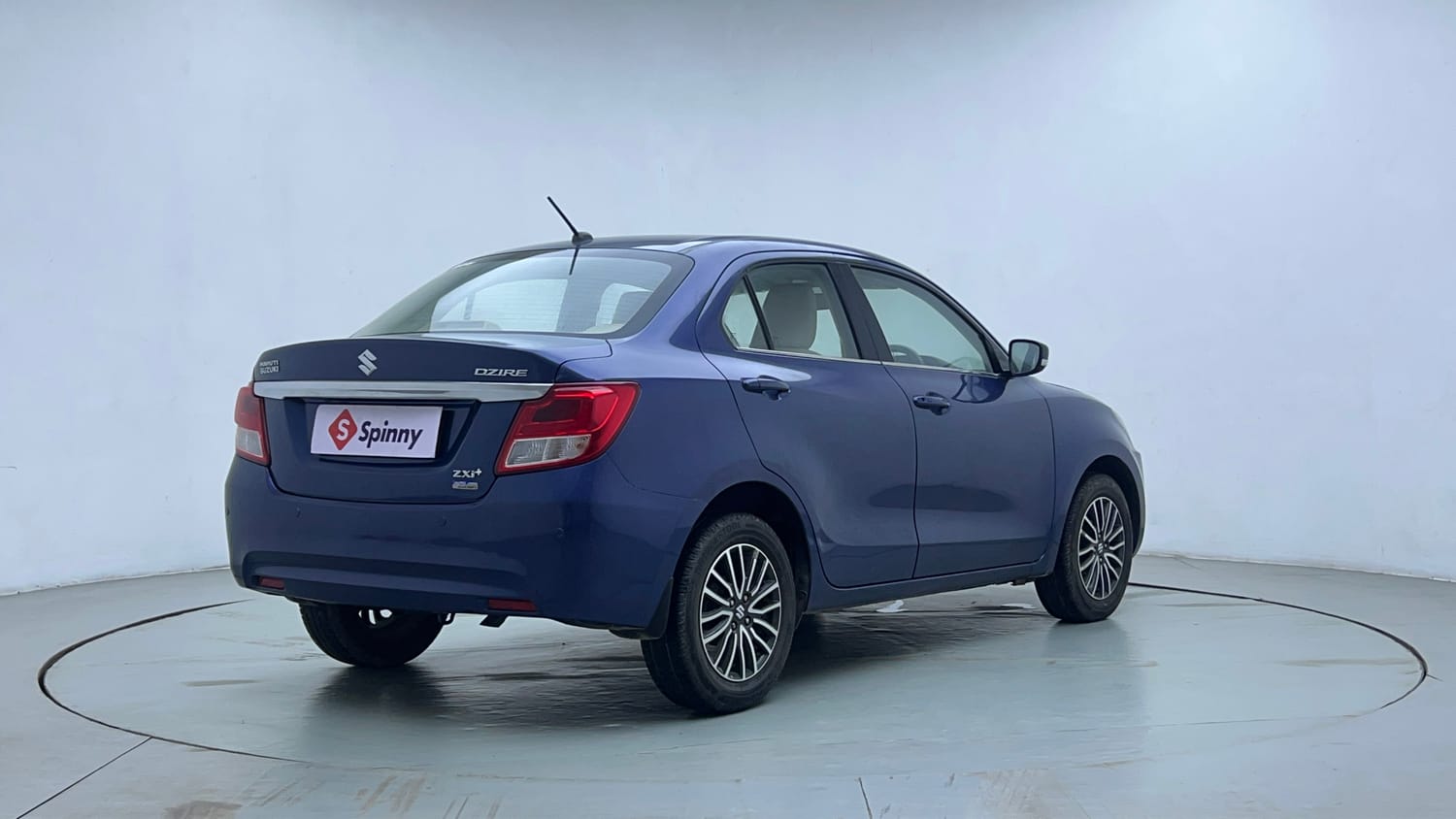 Used 2017 Maruti Suzuki Dzire ZXi Plus AMT Petrol Automatic exterior RIGHT REAR CORNER VIEW