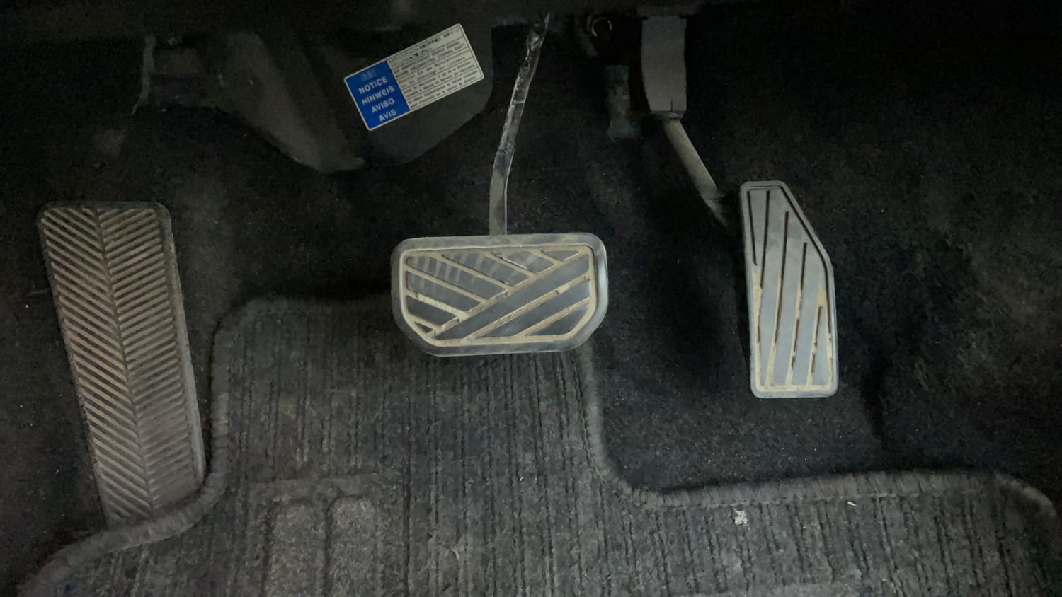 Used 2021 Maruti Suzuki Baleno Zeta Automatic Petrol Automatic interior PEDALS VIEW