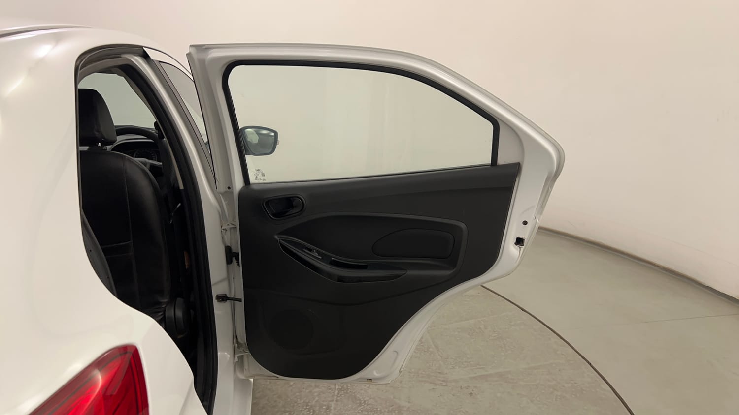 Used 2019 Ford Figo Titanium 1.2 Ti-VCT MT Petrol Manual interior RIGHT REAR DOOR OPEN VIEW